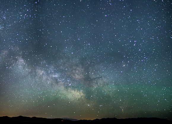 Milky Way over Eagle Mountain
